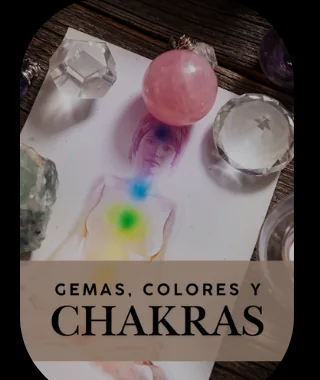 Gemas, colores y chakras